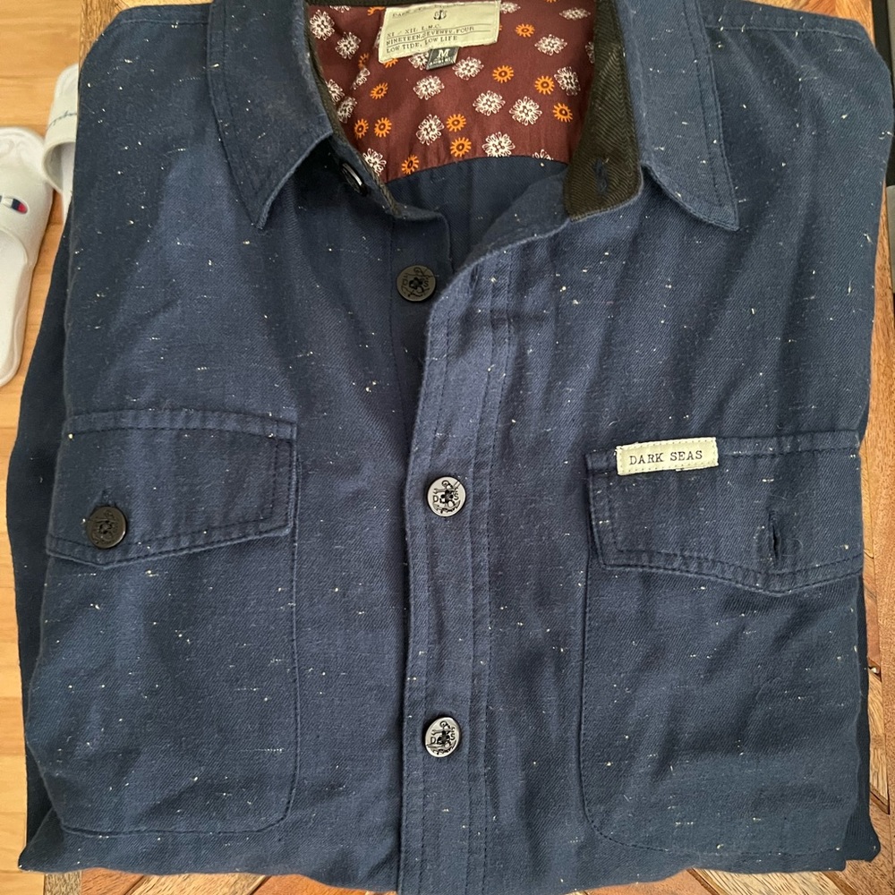 Men’s Dark Seas button down